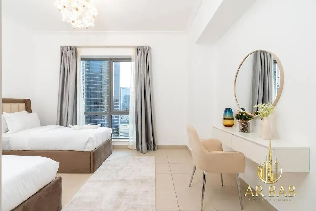 Arbab Homes Super Deluxe 2Br Full Burj Khalifa View- South Ridge Dubai Apartment
