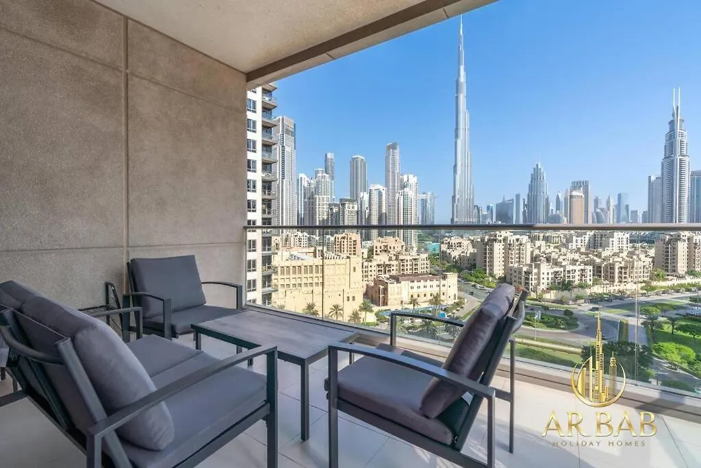 Arbab Homes Super Deluxe 2Br Full Burj Khalifa View- South Ridge 두바이 아파트