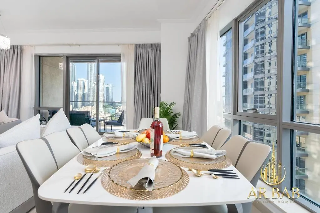 Arbab Homes Super Deluxe 2Br Full Burj Khalifa View- South Ridge 두바이 아파트