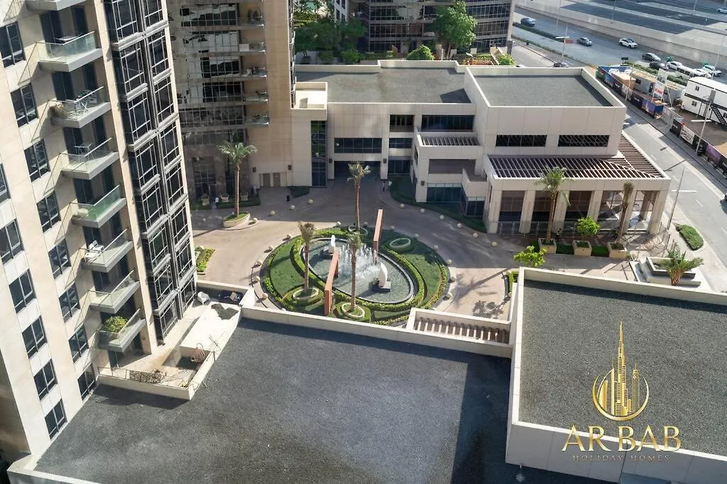 아파트 Arbab Homes Super Deluxe 2Br Full Burj Khalifa View- South Ridge 두바이