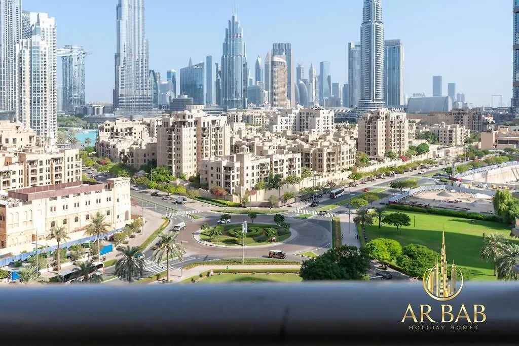Arbab Homes Super Deluxe 2Br Full Burj Khalifa View- South Ridge 두바이 아파트